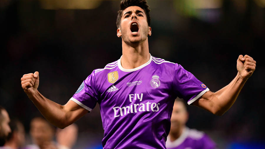 4k Football Marco Asensio Wallpaper