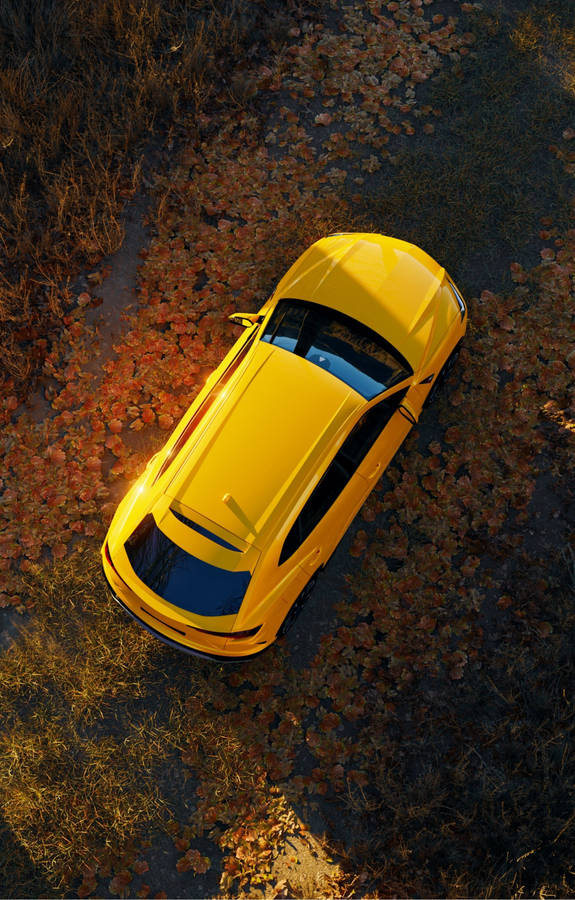 4k Lamborghini Iphone Aerial View Wallpaper