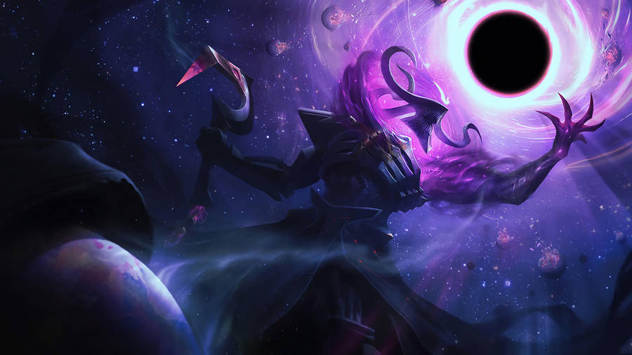 4k Lol Dark Star Thresh Wallpaper