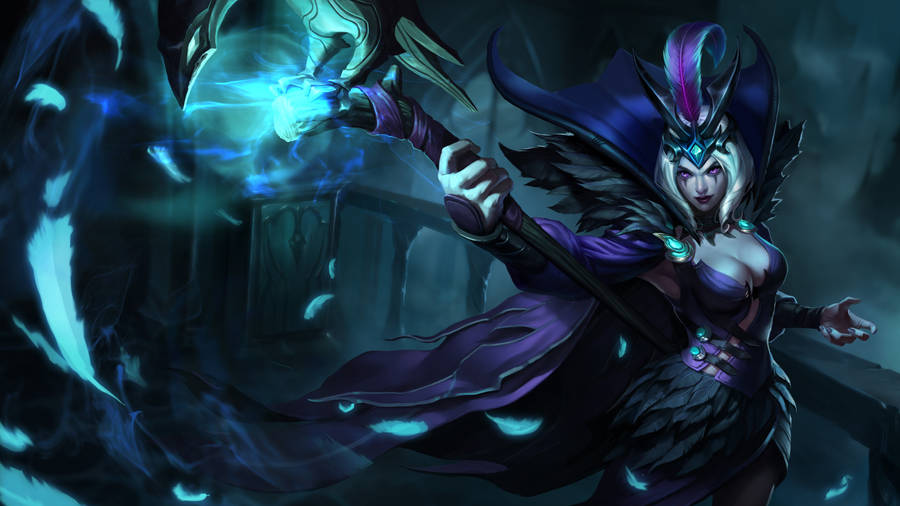 4k Lol Ravenborn Leblanc Wallpaper