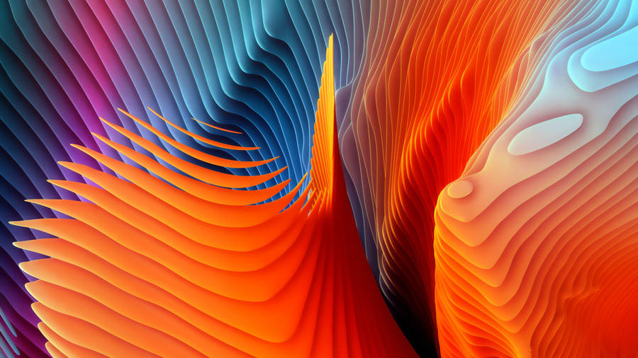 4k Moving Abstract Shape Design Wallpaper