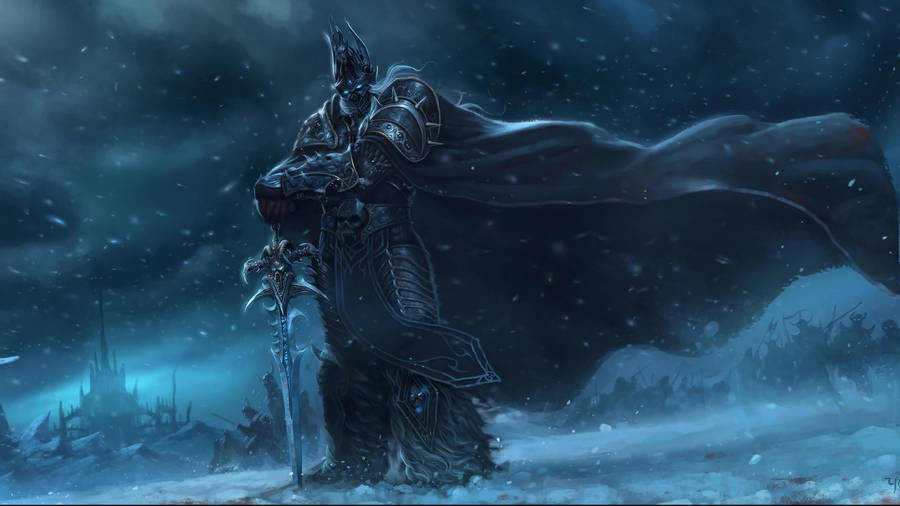 4k Moving Arthas Menethil Desktop Wallpaper