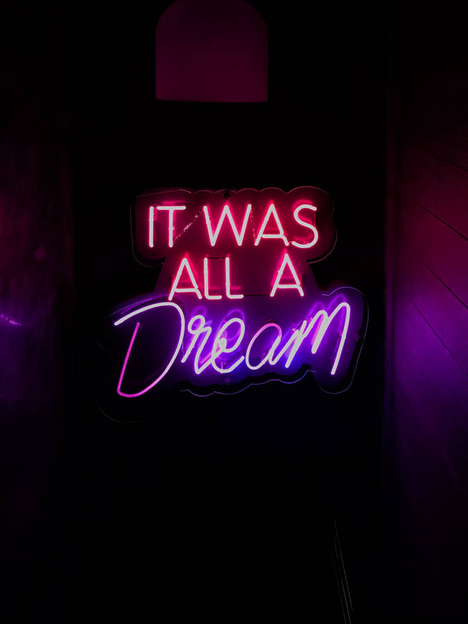 4k Neon Dream Wallpaper