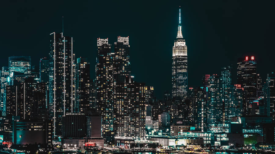 4k New York City Nightscape Wallpaper