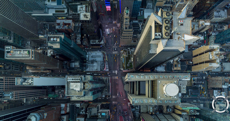 4k New York City Top View Wallpaper