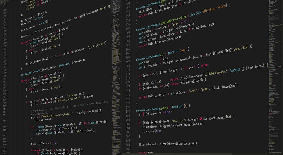 4k Programming Codec Screen Wallpaper