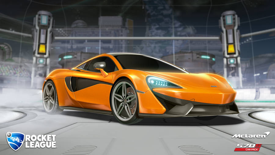 4k Rocket League Mclaren 570s Wallpaper