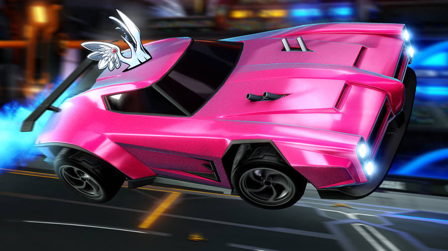 4k Rocket League Pink Dominus Wallpaper