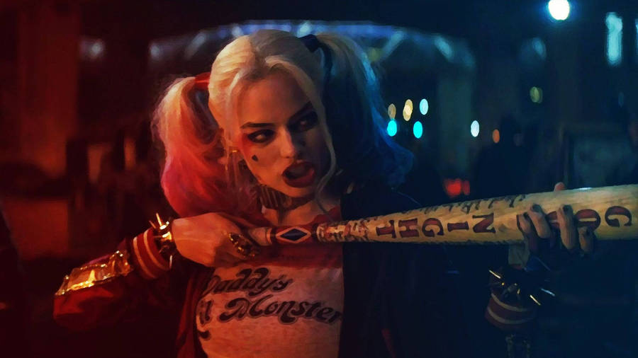 4k Scene From Movie Harley Quinn Wallpaper