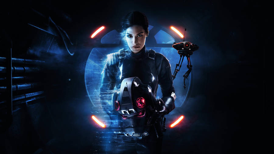 4k Star Wars Iden Versio Wallpaper