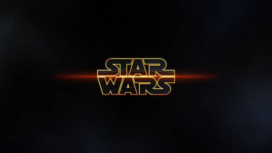 4k Star Wars Logo Wallpaper