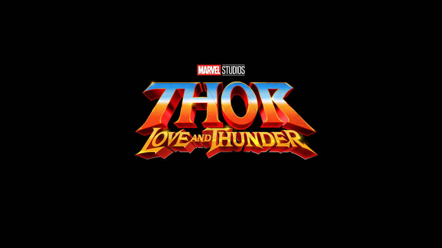 4k Thor: Love And Thunder Film Poster Wallpaper