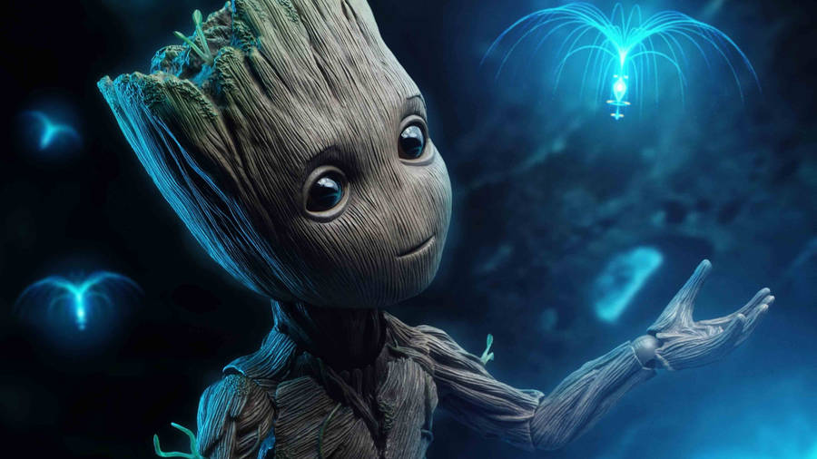 4k Ultra Hd 2160p Groot Wallpaper