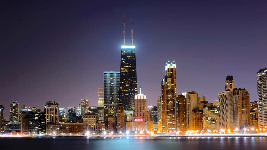 4k Ultra Hd Chicago Overview Wallpaper
