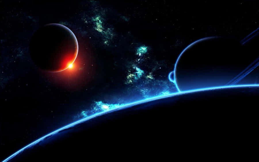 4k Universe Space Planet Wallpaper