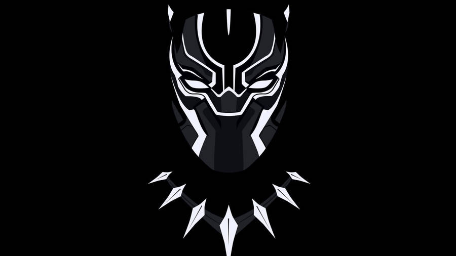 4k Vector Black Panther Wallpaper