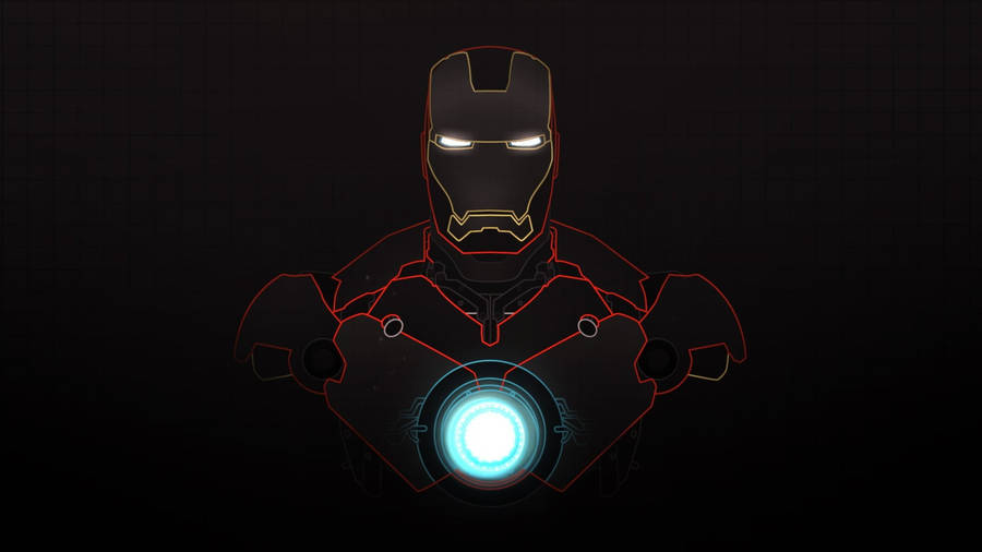 4k Vector Iron Man Wallpaper