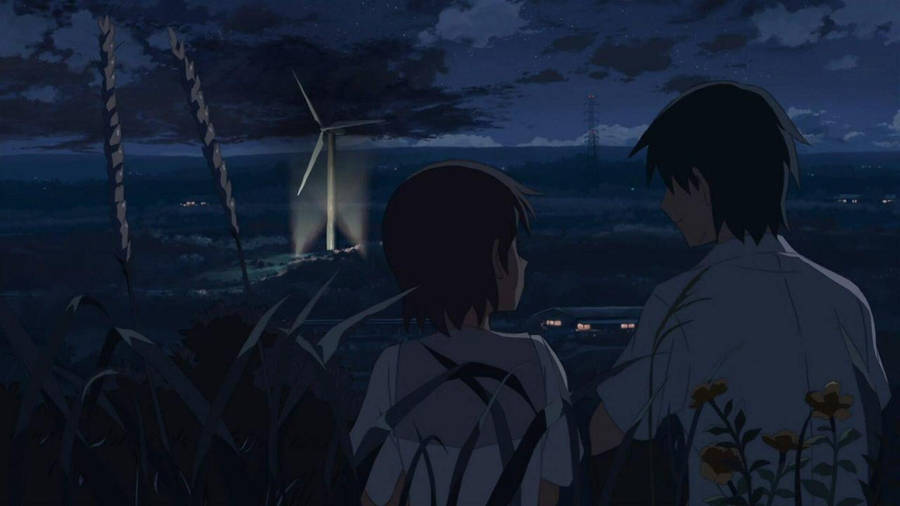 5 Centimeters Per Second Kanae And Takaki Wallpaper