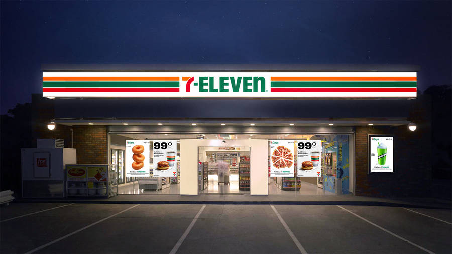 7 Eleven Franchise Store Wallpaper