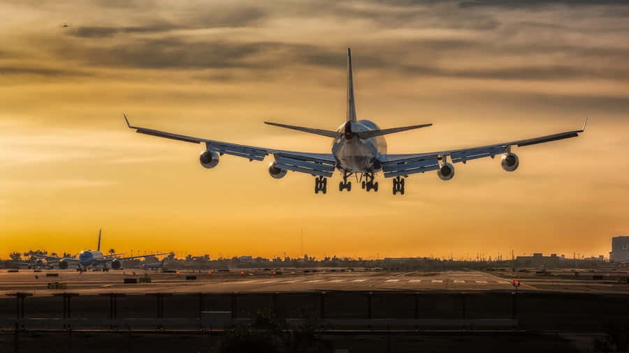 747 Airplane 1920 X 1080 Wallpaper