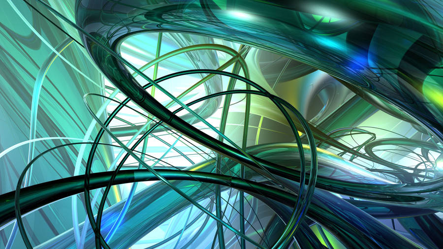 8k 7680x4320 Ultra Hd Resolution Desktop 3d Lines Wallpaper