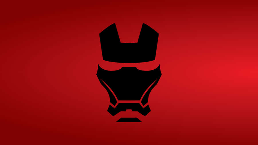 8k Minimalist Marvel Iron Man Helmet Wallpaper
