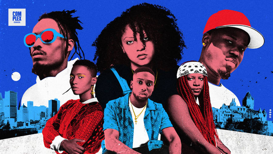 90s Rappers With Dreadlocks Wallpaper