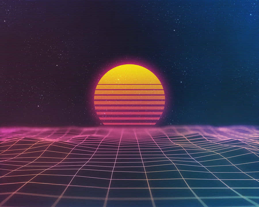 90s Retro Brings Back Memories Wallpaper