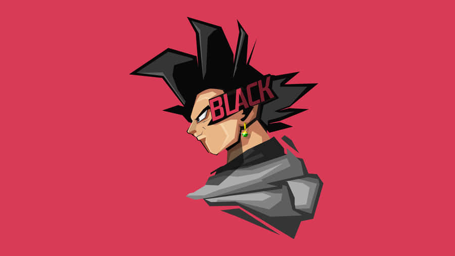 A 4k-resolution Wallpaper Of Goku Black Wallpaper