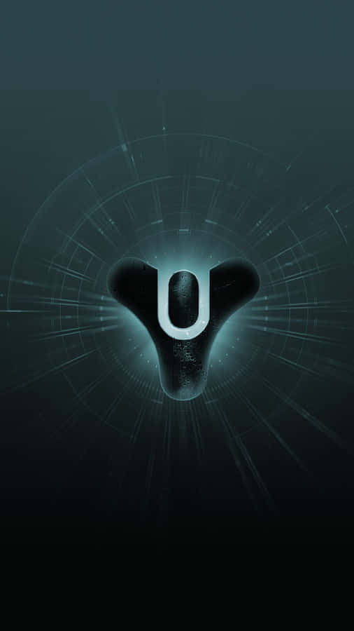 A Black Logo With A U In The Middle Wallpaper