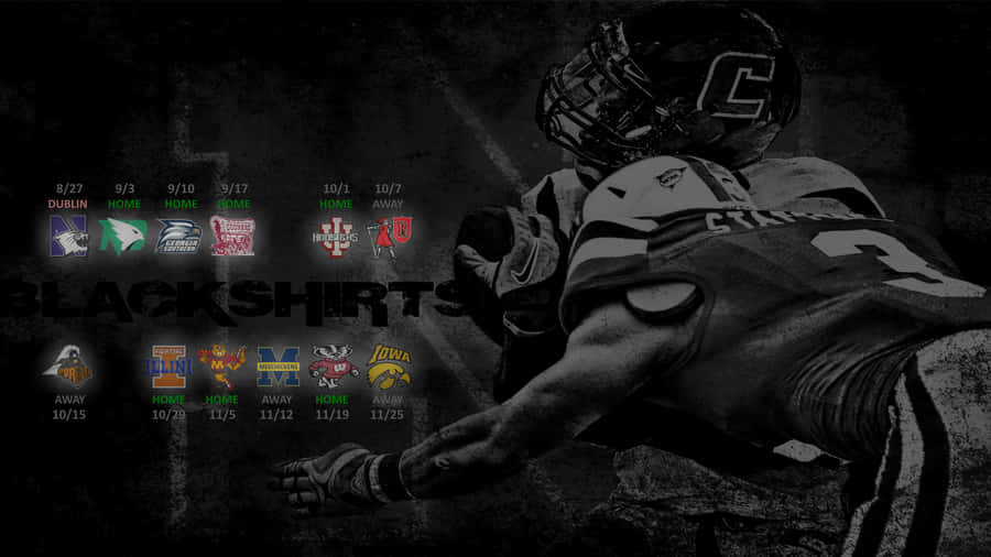 A Black Shirt With The Words Blackshirts Wallpaper