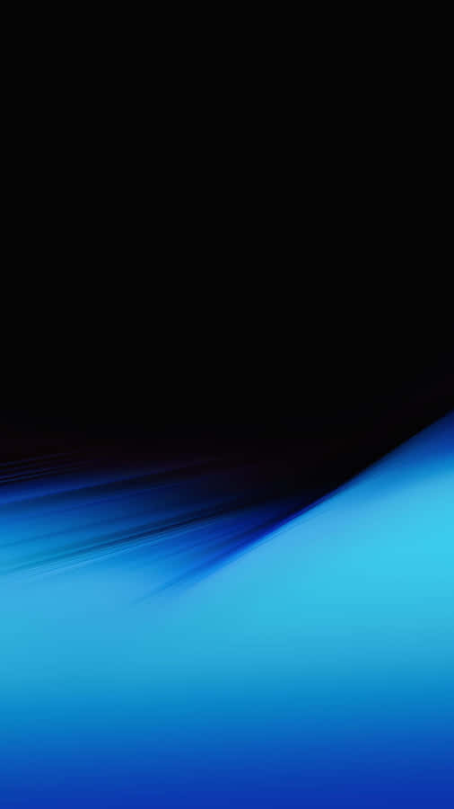 A Blue And Black Background With A Blurred Background Wallpaper