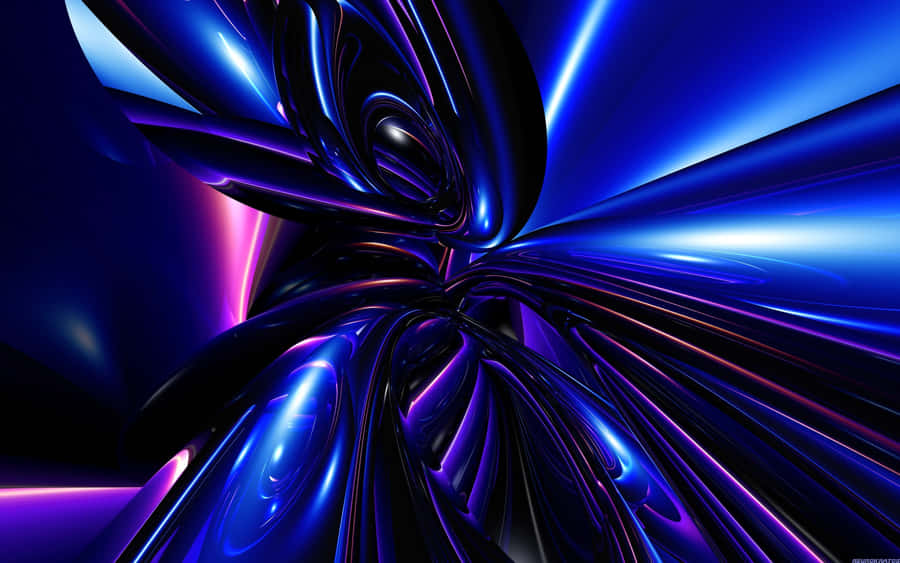 A Blue And Purple Abstract Background Wallpaper