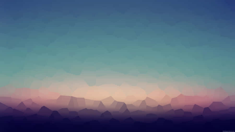 A Blue And Purple Background With Triangles Wallpaper
