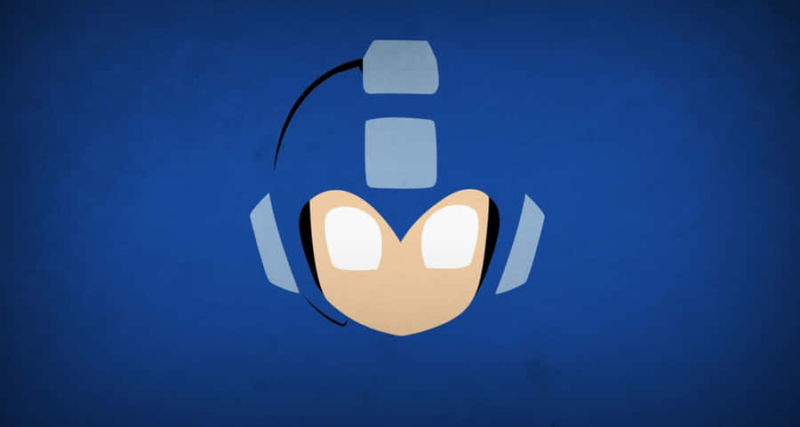 A Blue And White Sonic The Hedgehog With A Blue Head Wallpaper