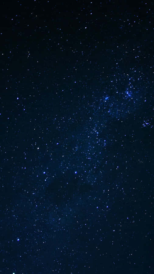 A Blue Sky With Stars Wallpaper