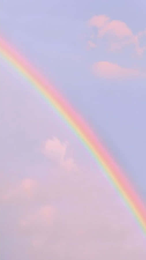 A Bright, Cheerful Rainbow To Brighten Up Your Day Wallpaper