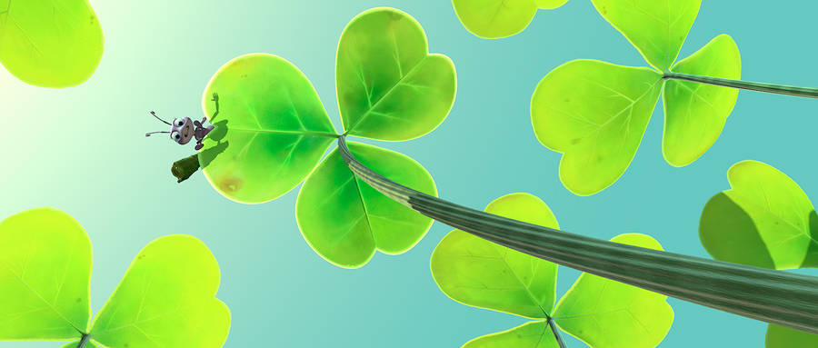 A Bug's Life Dot Clover Wallpaper