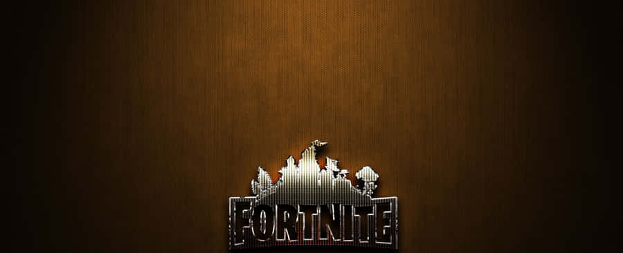 A Castle Logo On A Brown Background Wallpaper
