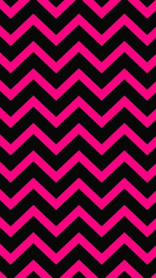 A Chevron-styled Iphone For The Modern Trendsetter Wallpaper