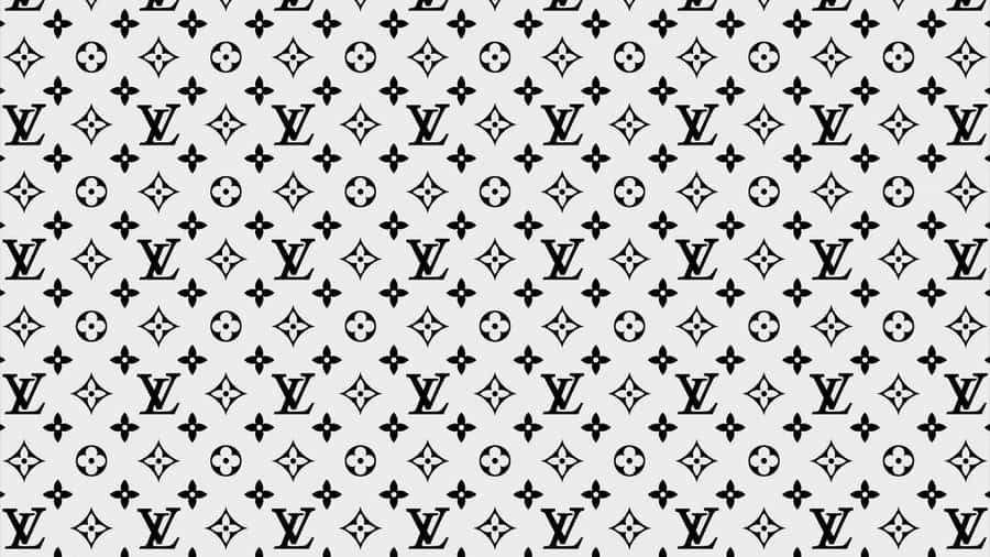 A Chic And Stylish Louis Vuitton Pattern Wallpaper