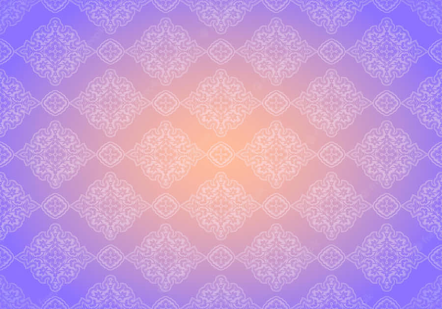 A Close Up Of A Light Purple Lilac Flower With An Ombre Background Of Varying Lilac Colors. Wallpaper
