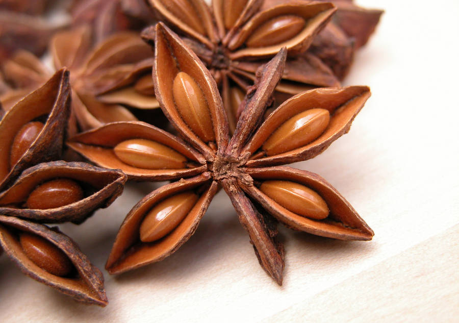 A Close-up Shot Of Fresh Anise Spices Wallpaper