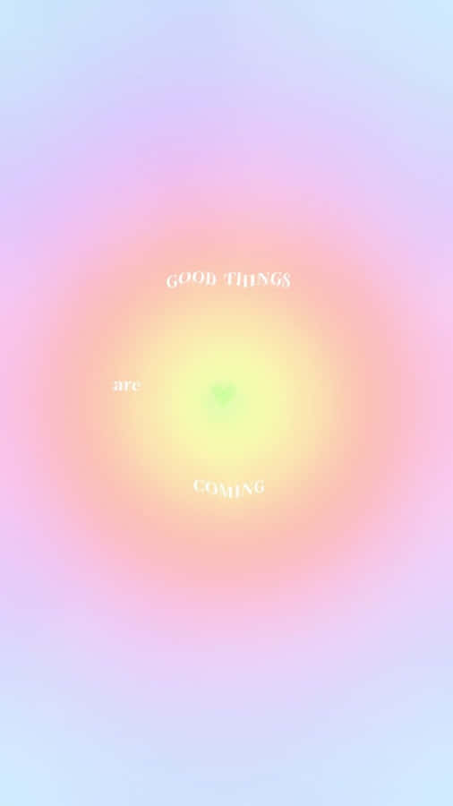 A Colorful Circle With The Words Good Friends Wallpaper