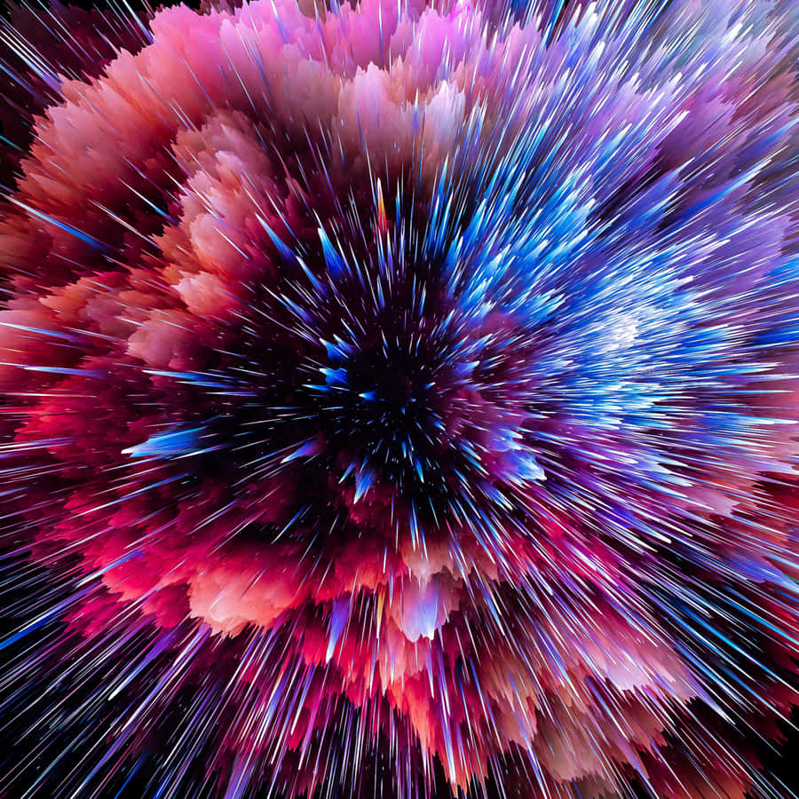 A Colorful Explosion Of Light Wallpaper