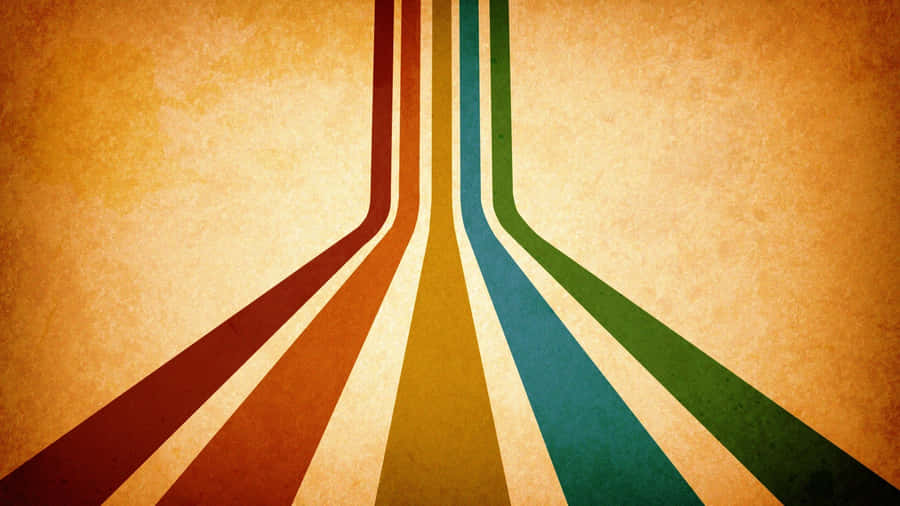 A Colorful Train On A Brown Background Wallpaper