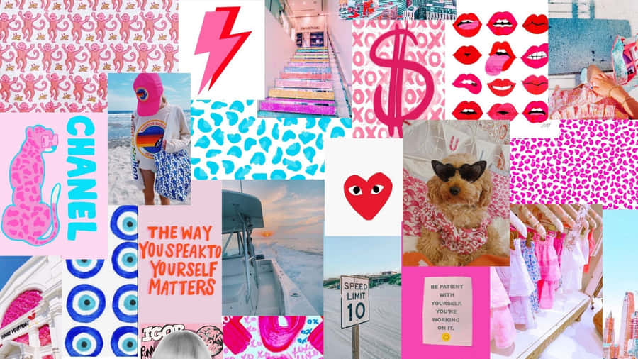 A Creative Workspace Full Of Inspiration Wallpaper
