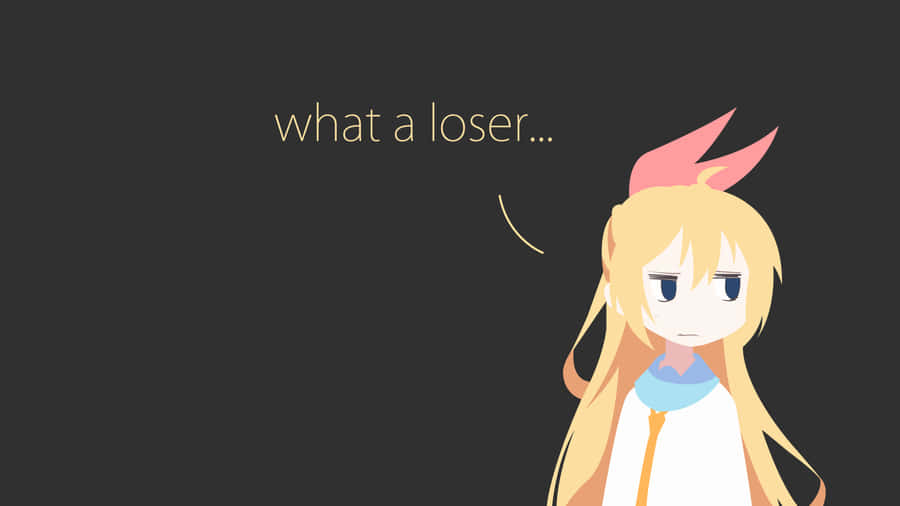 A Cute Anime Character Enjoying A Peaceful Day Wallpaper