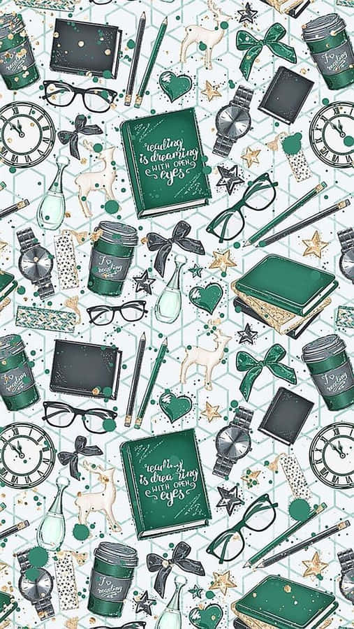 A Cute Slytherin Lets You Experience The Magic Of Hogwarts! Wallpaper