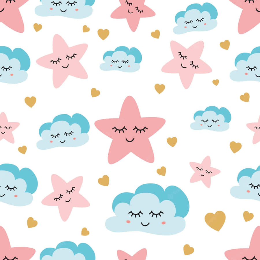 A Delicate, Blooming Full Moon Wallpaper